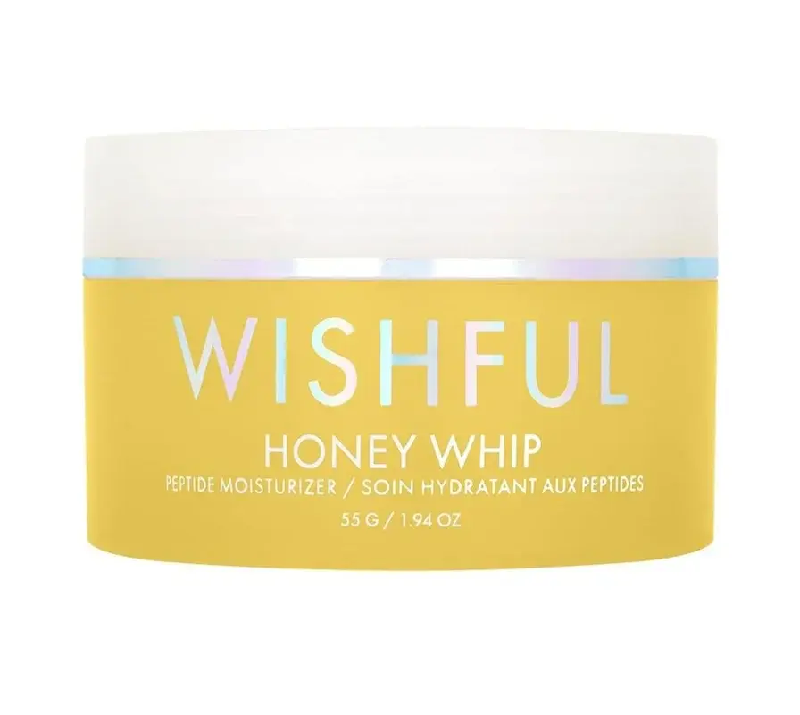 کرم مرطوب کننده هانی ویپ حاوي پپتاید جوانساز ویشفول هدی بیوتی